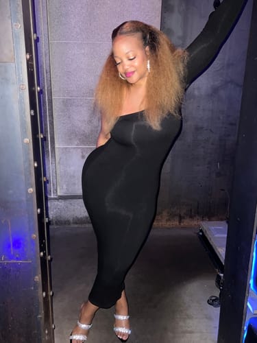 Customer photo review of Cut Out For Just U Dress