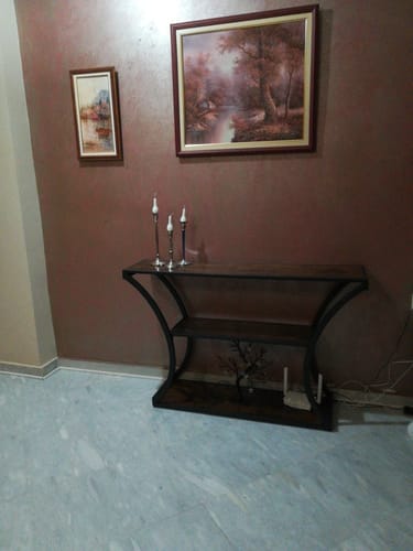 Customer photo review of Κονσόλα Εισόδου Έπιπλο Σαλονιού Μπουφές με Καμπύλα Πόδια   LN-T089B01