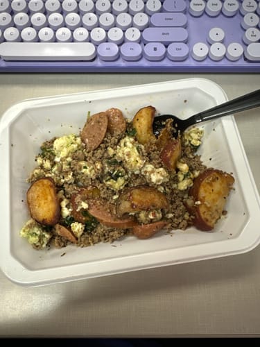 Customer photo review of Beast Mode Breakfast