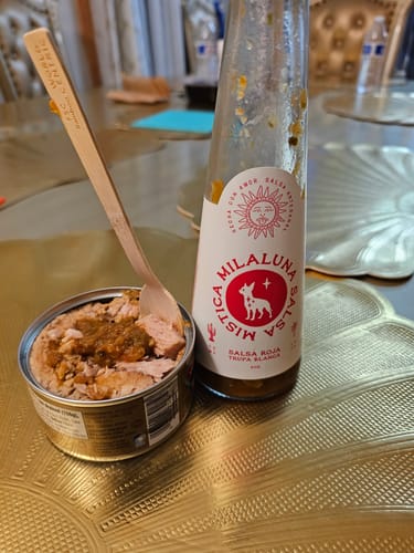 Customer photo review of Salsa Roja White Truffle