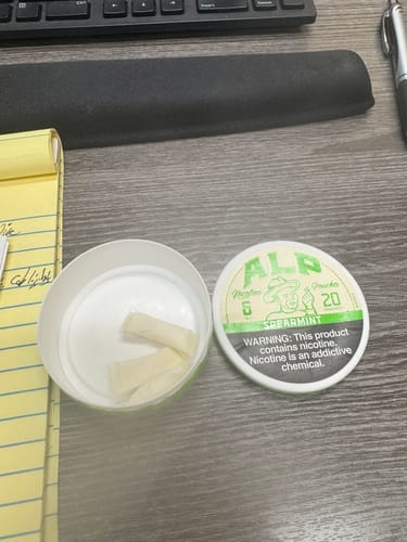 Shawn O. review of Spearmint Nicotine Pouches image 1 out of 1