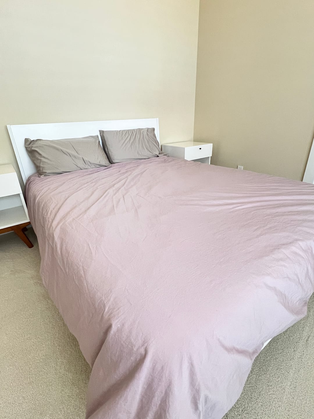 Customer photo review of Classic Cotton Bedding Sets - The Pink Flare Duvet Cover + Swirl Sheet Set - 5 piece set