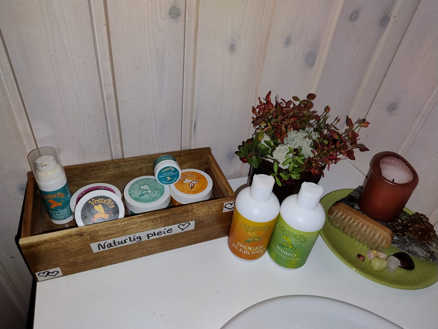 Customer photo review of EINERPAKKE TIL HUD OG HÅR - Sjampo, Kroppsbalsam og få minideo skog-deo på kjøpet