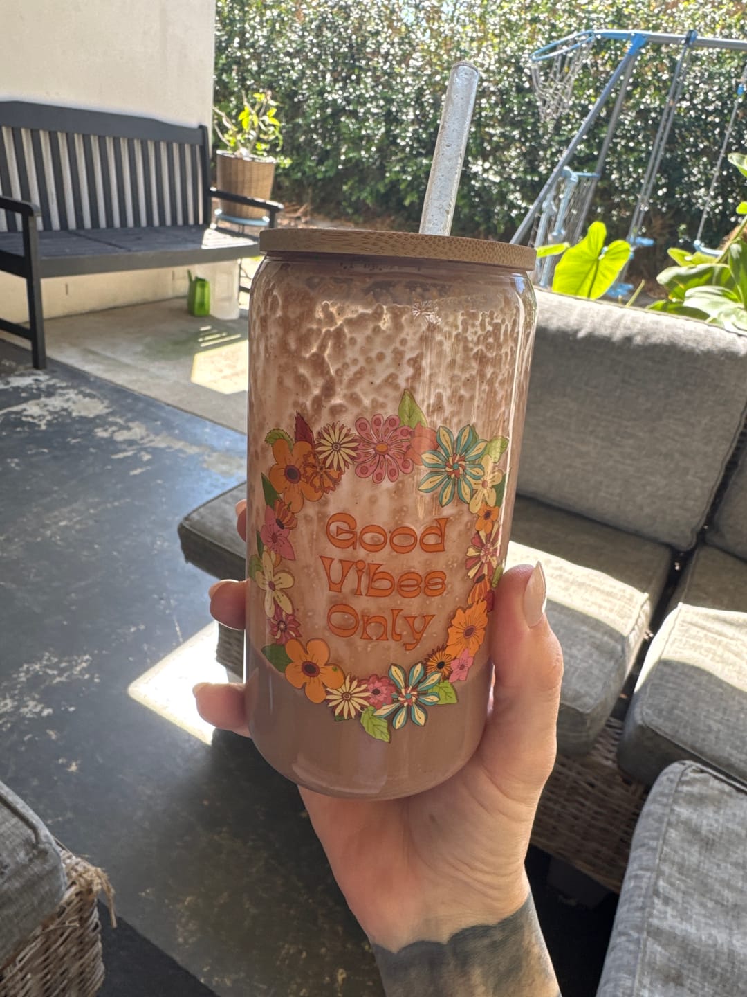 Customer photo review of Chocolate Lactation Blend