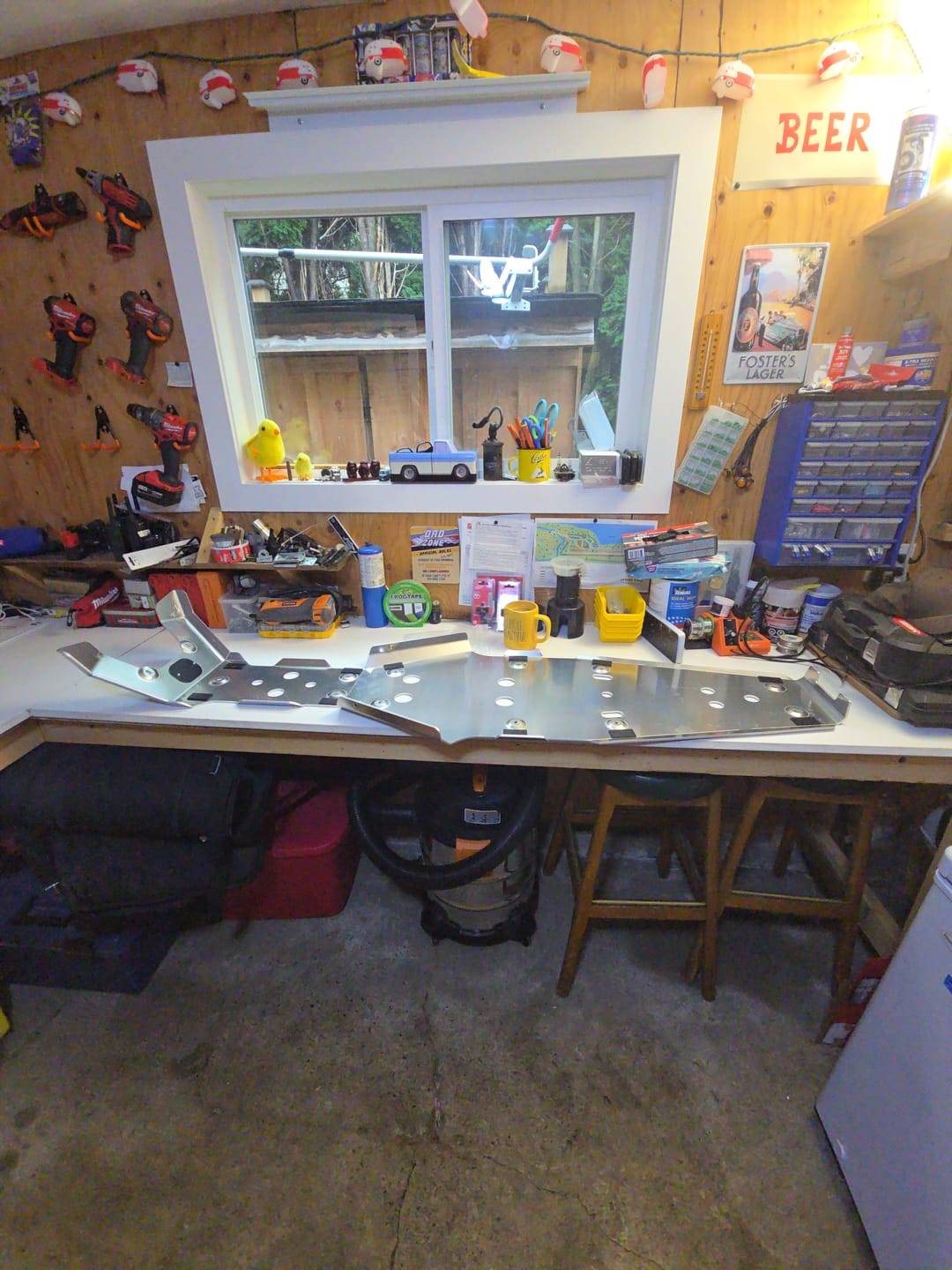 Customer photo review of Full Skid Plate Kit — Yamaha Grizzly 550/700 (2007+)