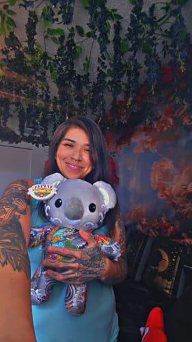 Customer photo review of Keanu the Extreme Koala