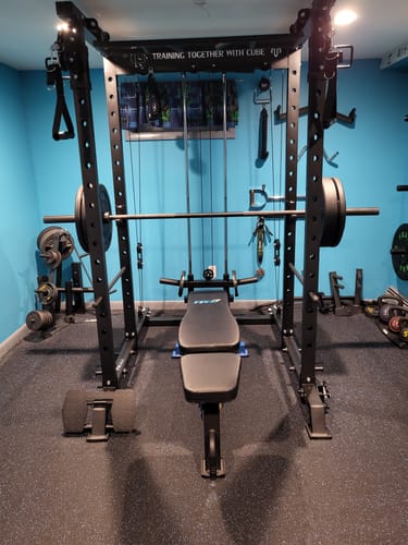 Customer photo review of K3 All-In-One Power Rack Functional Trainer