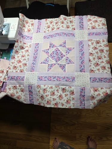 Customer photo review of Mrs Quilty Subscription Box 5