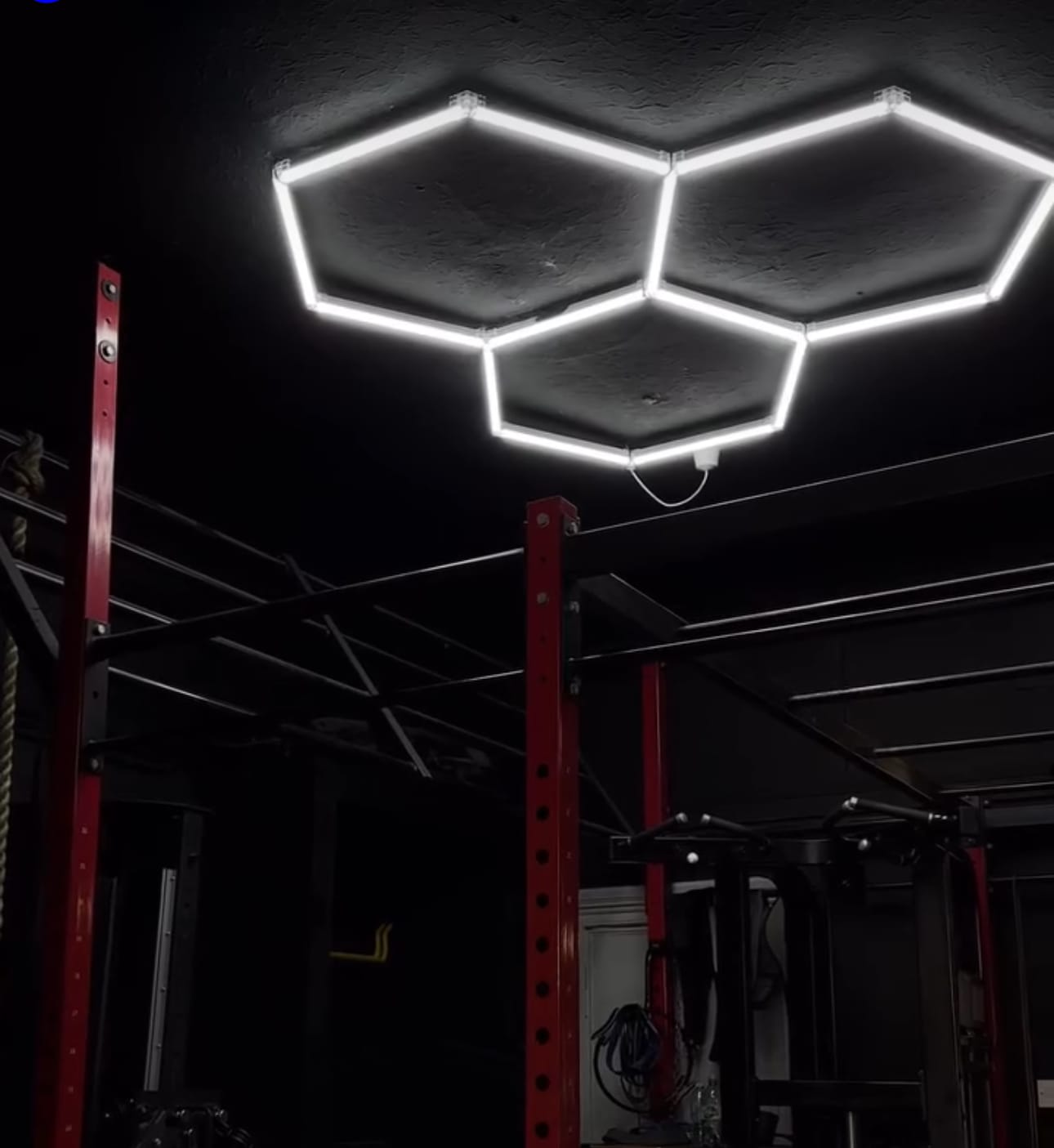 Customer photo review of Hexagon Lighting 3 Clusters