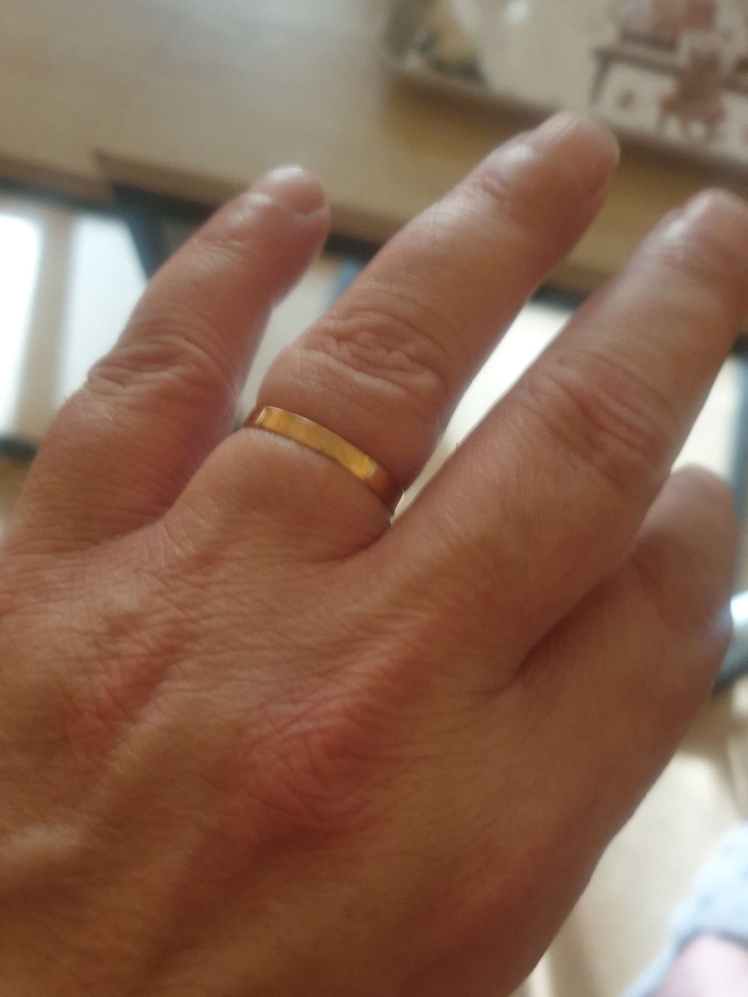 Customer photo review of Name Birthstone Diamond Ring