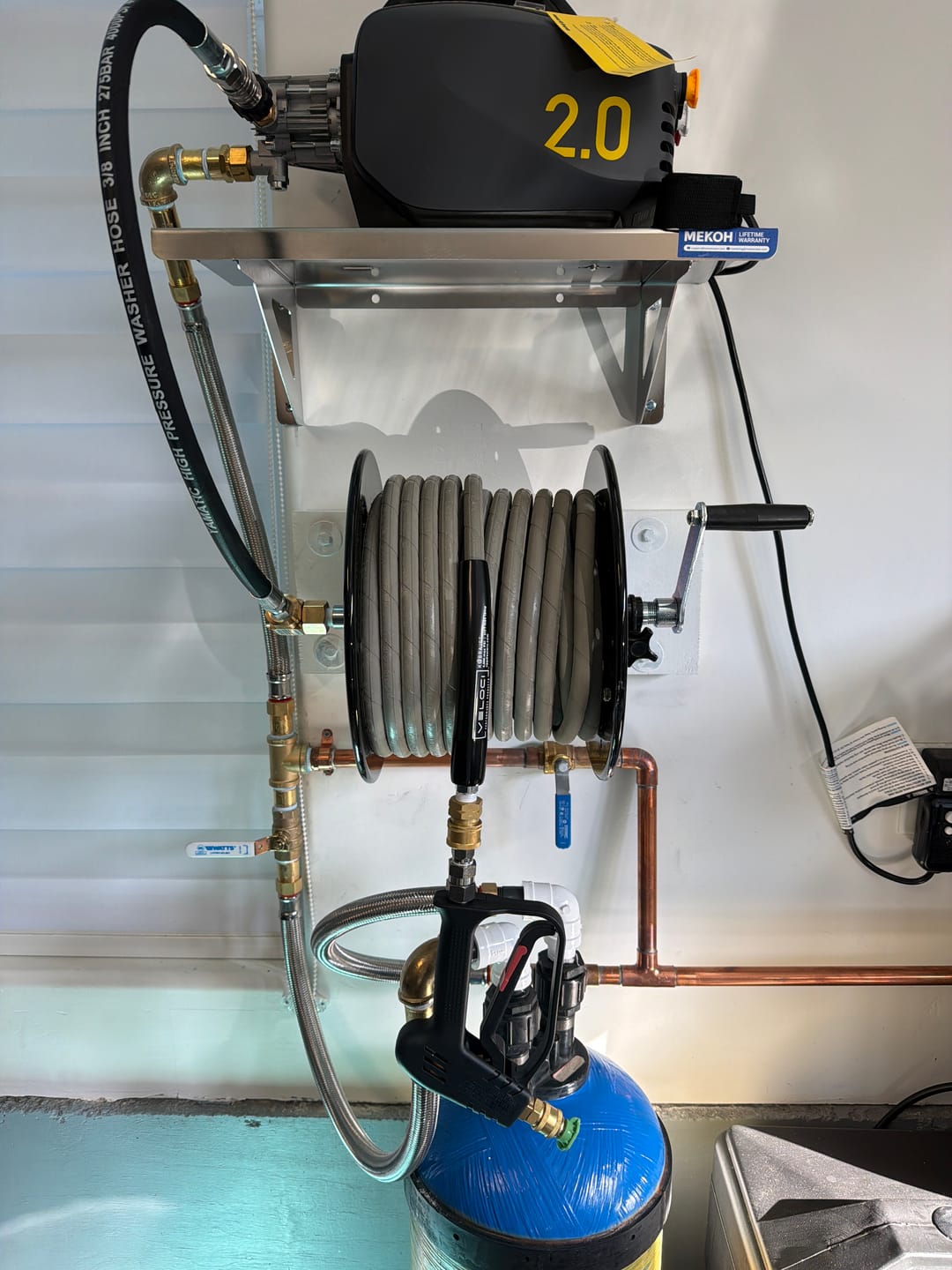 Customer photo review of 3/8" NPT Automatic Quick Connect Set of 4