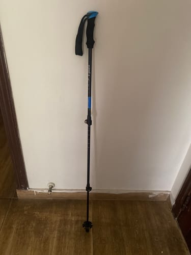 Customer photo review of Folding Hiking Stick - Single piece - Random color