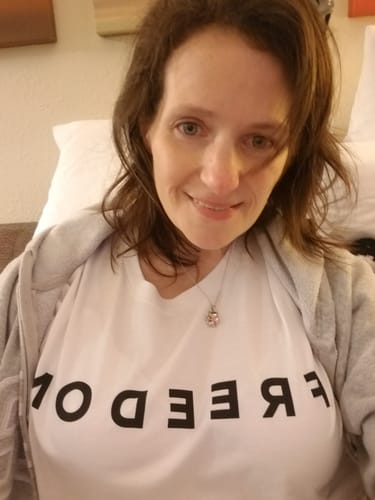 Customer photo review of Freedom CK T-Shirt