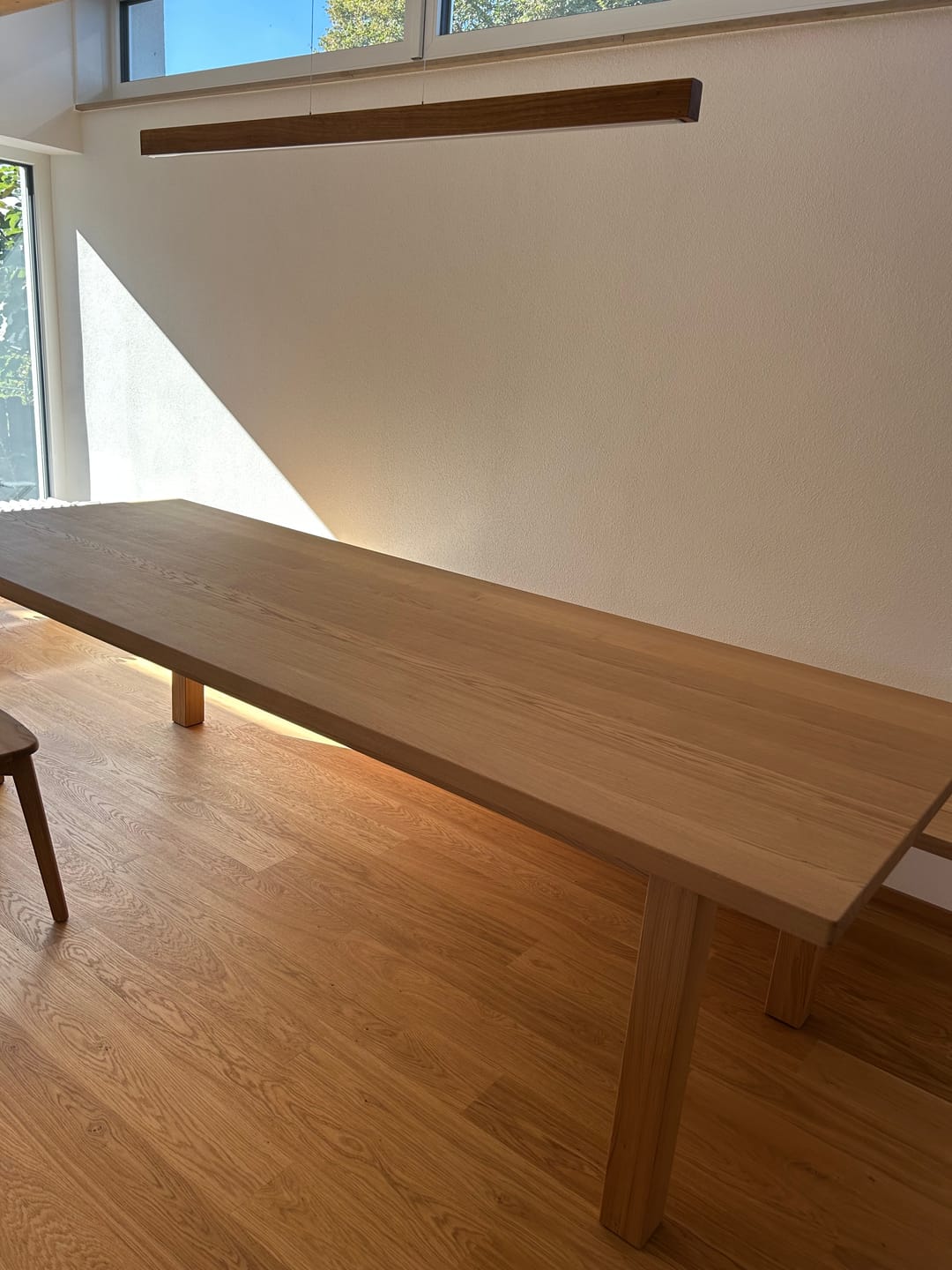 Customer photo review of Designer Pendelleuchte aus Massivholz, LED-Pendelleuchte - Tara