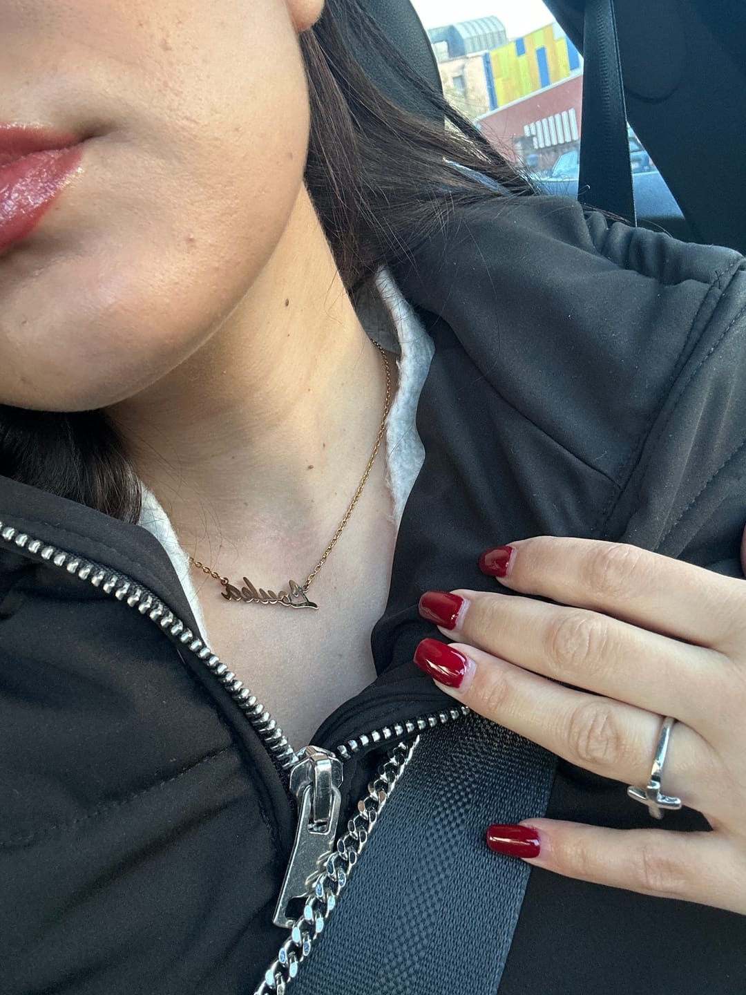 Customer photo review of Personalized Classic Necklace