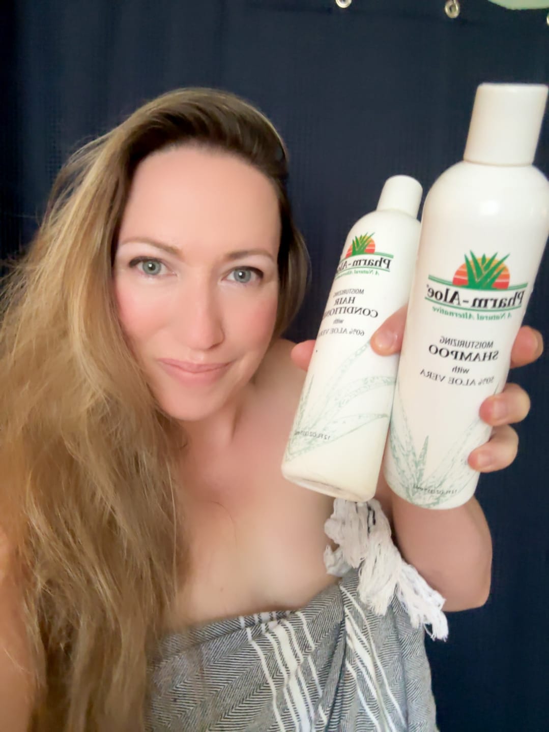 Customer photo review of Aloe Vera Shampoo