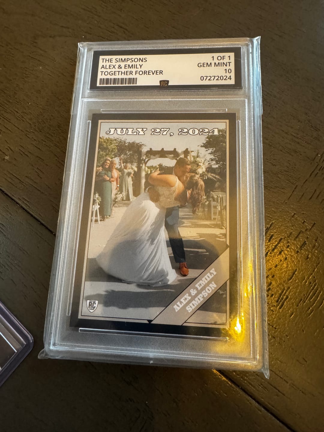 Customer photo review of Custom Card