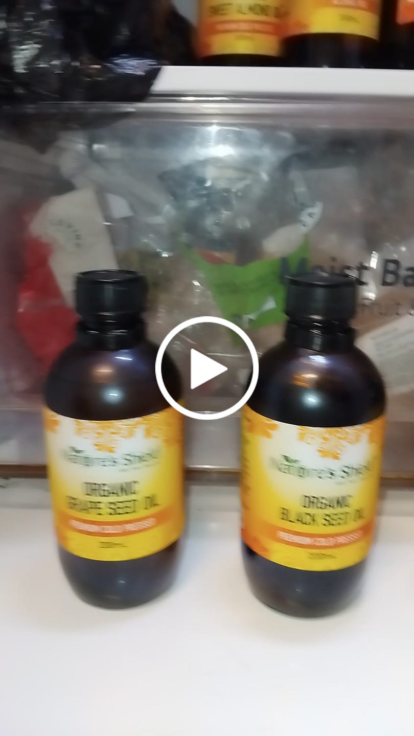 Customer video review of Natures Shield Organic Sweet Almond Oil 200ml