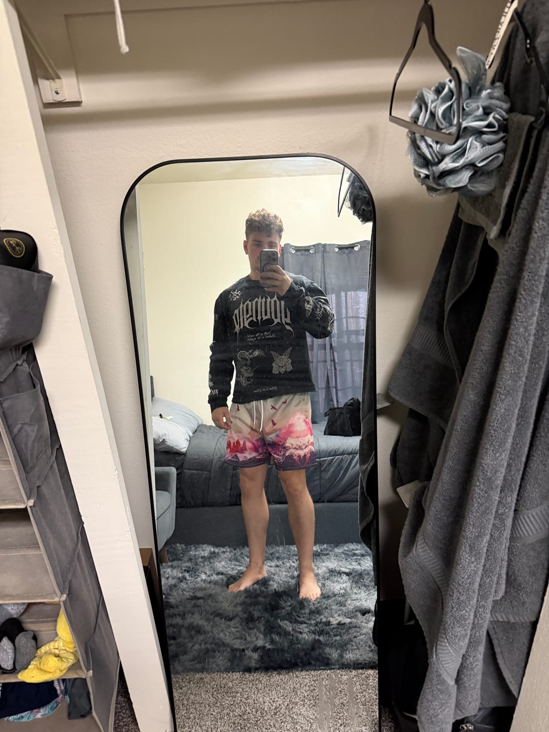 Customer photo review of 141 The Block Party Shorts