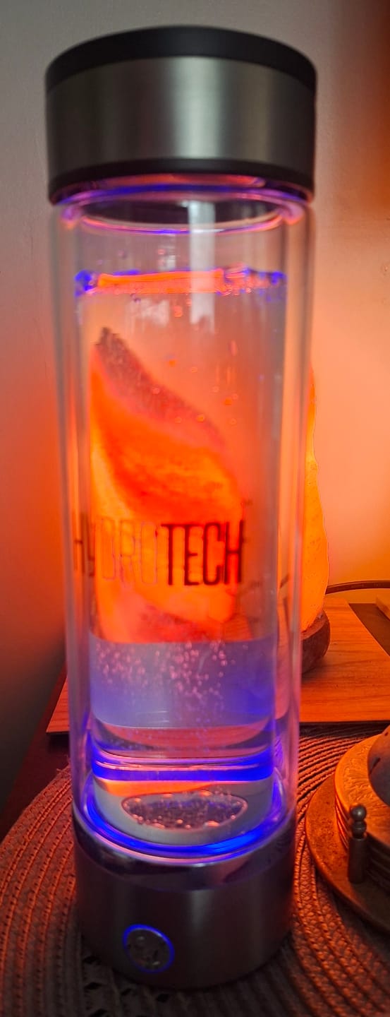 Customer photo review of Hydrogen Water Bottle