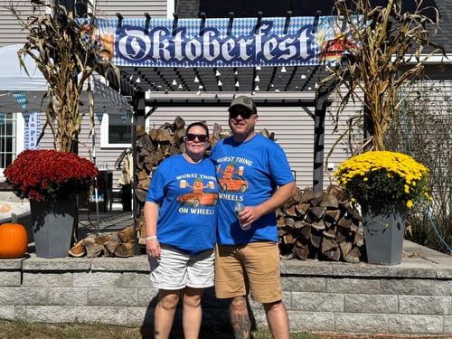 Customer photo review of Wurst Thing on Wheels