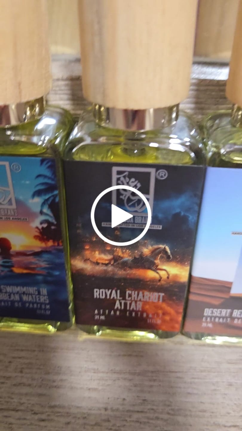 Customer video review of Royal Chariot Attar