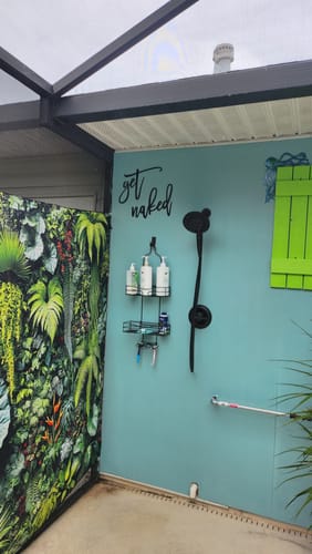 Customer photo review of Get Naked - Metal Wall Art