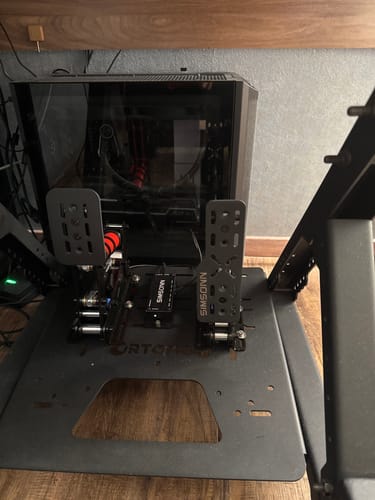 Customer photo review of Simsonn Plus X Hydraulic Pedal Black Set