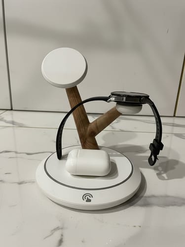Customer photo review of 3 in 1 MagSafe Charge Tree