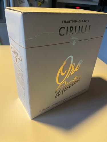 Customer photo review of Bag in box di olio extravergine di oliva • 5 Litri