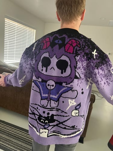 Customer photo review of Goat Cardigan