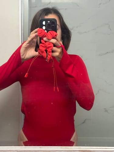 Customer photo review of Luna Long Sleeve Swimwear