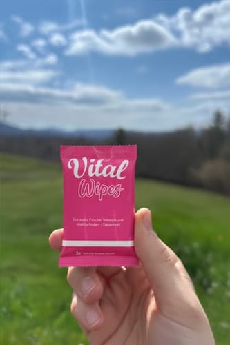 Customer photo review of VitalWipes