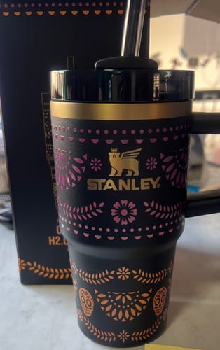 Customer photo review of Stanley Quencher H2.0 Flowstate™ Tumbler Midnight Catrina | 591ML