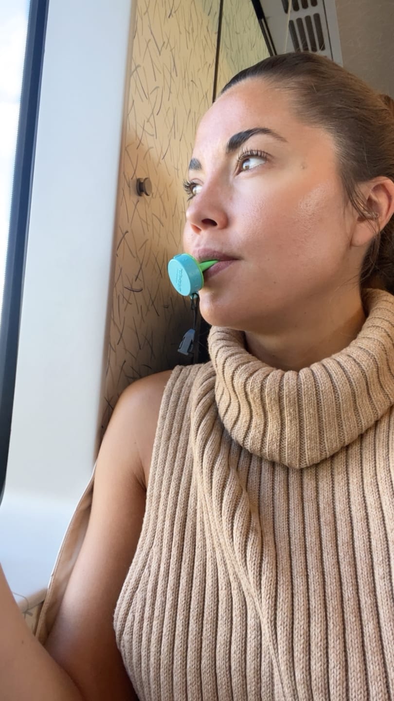 Customer photo review of The Relaxator Breath Trainer
