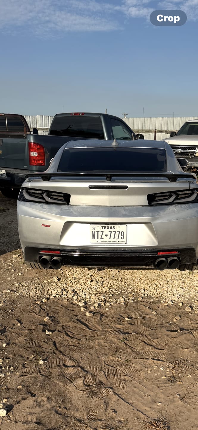 Customer photo review of 2016-2018 CHEVY CAMARO UMBRA LED TAILLIGHTS GLOSS BLACK/SMOKE LENS