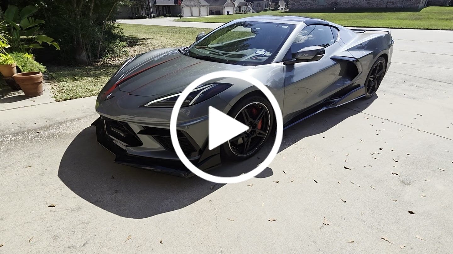 Customer video review of 2020-Up Corvette C8 | 5VM 2Pcs Side Skirts Rocker Panel