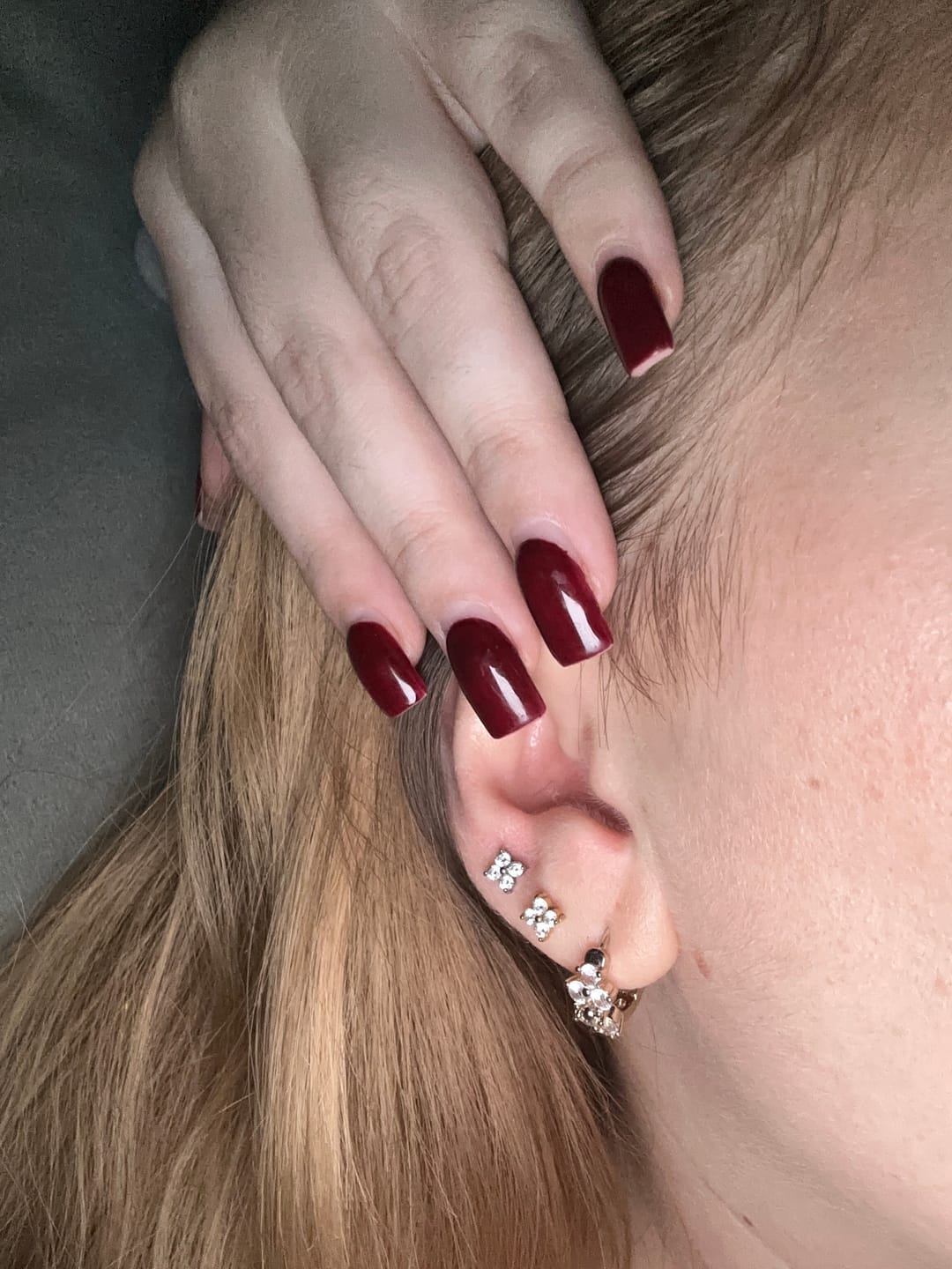 Customer photo review of Aretes Primera Perforacion Acero Inoxidable