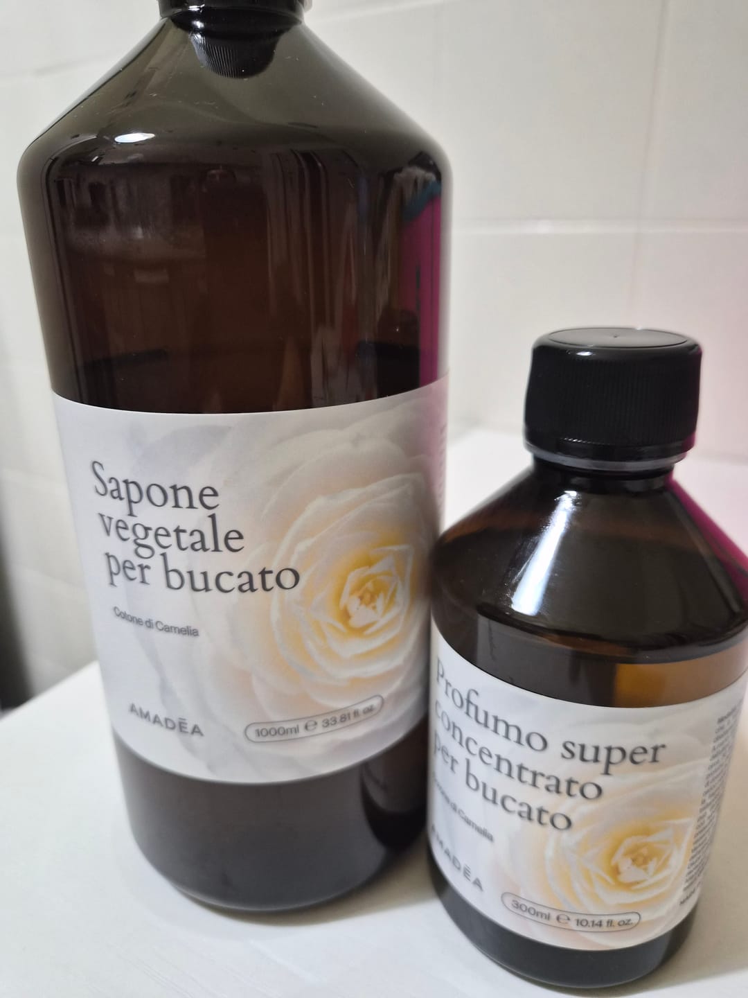 Customer photo review of Kit Laundry Cotone di Camelia