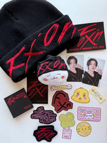 Customer photo review of ATEEZ - MINGI FIX ON : ALT ACC PACK