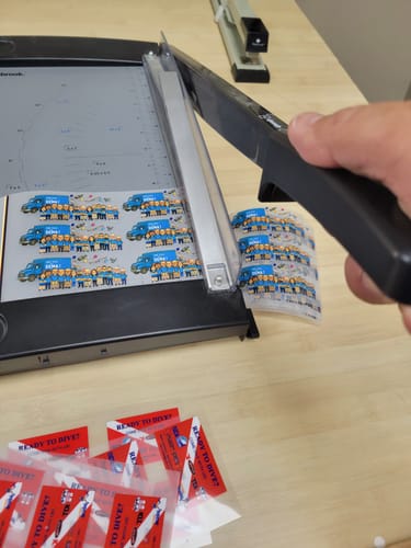 Customer photo review of Custom DTF Gang Sheet Builder