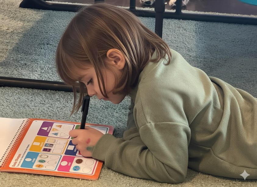 Customer photo review of Babbli™ - Újrahasználható Írás- és Tanulókészlet Gyerekeknek