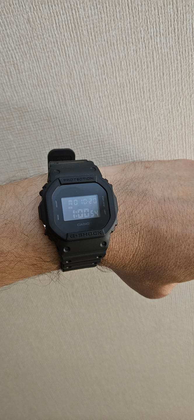 Customer photo review of Reloj Casio G-Shock Vintage DW-5600UBB-1 Negro