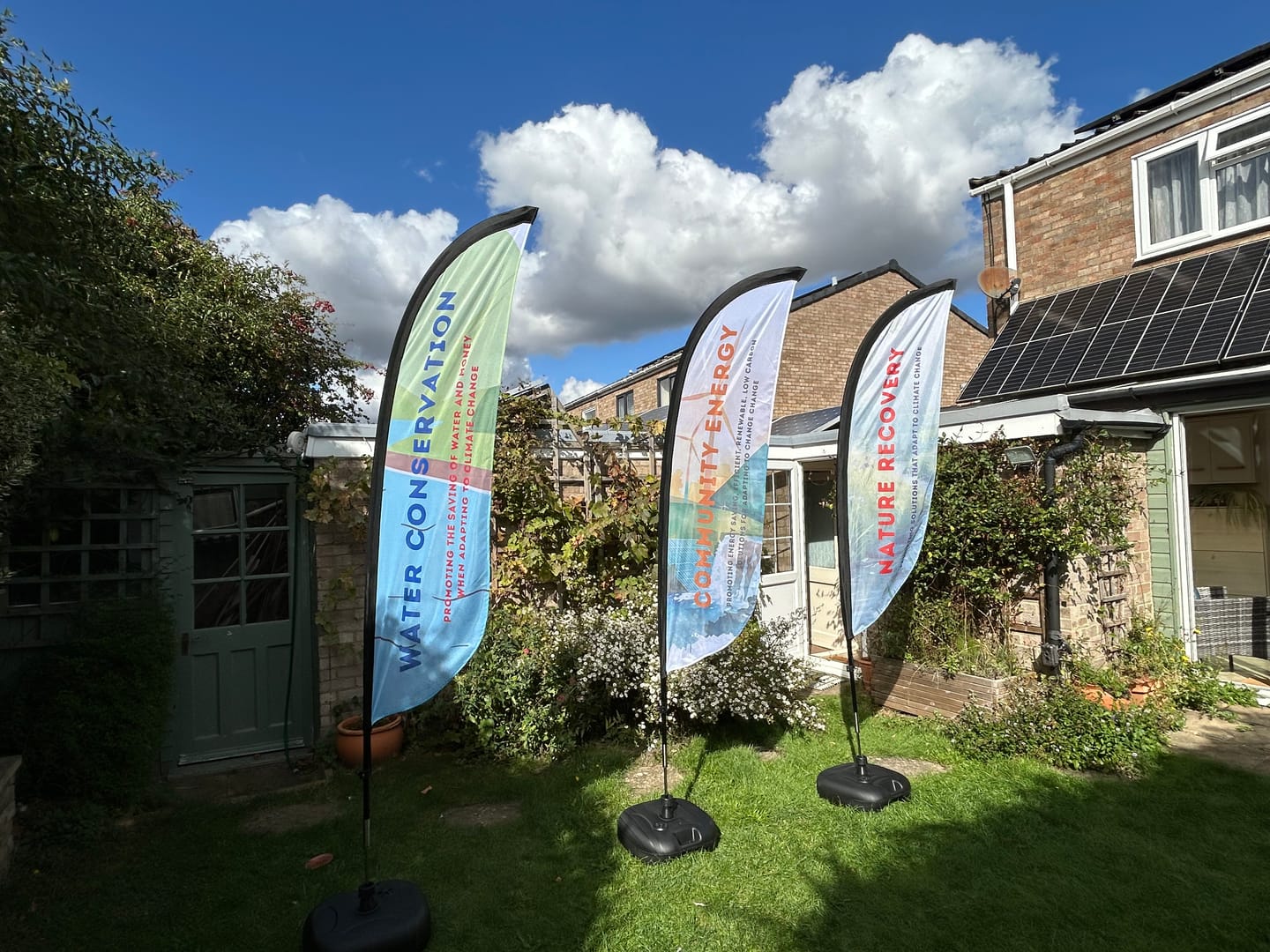 Customer photo review of Crest Flags 2.8m | Premium