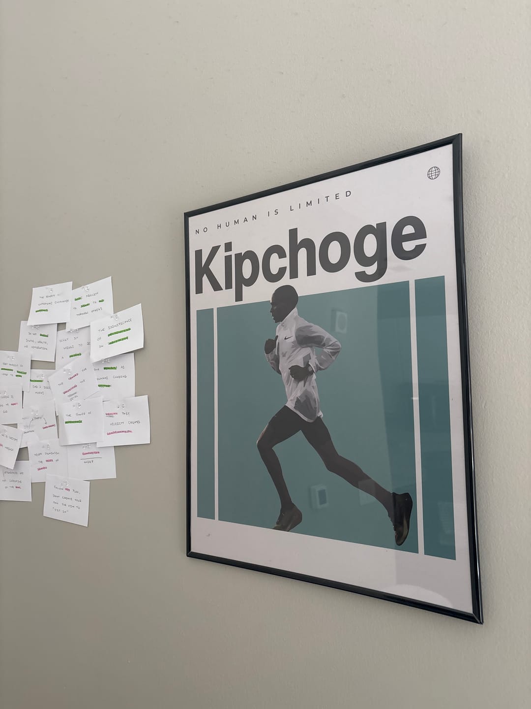 Customer photo review of Eliud Kipchoge, Kenyan Marathon Runner