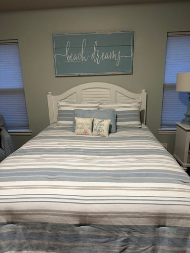 Customer photo review of Beach Dreams Rustic Sign