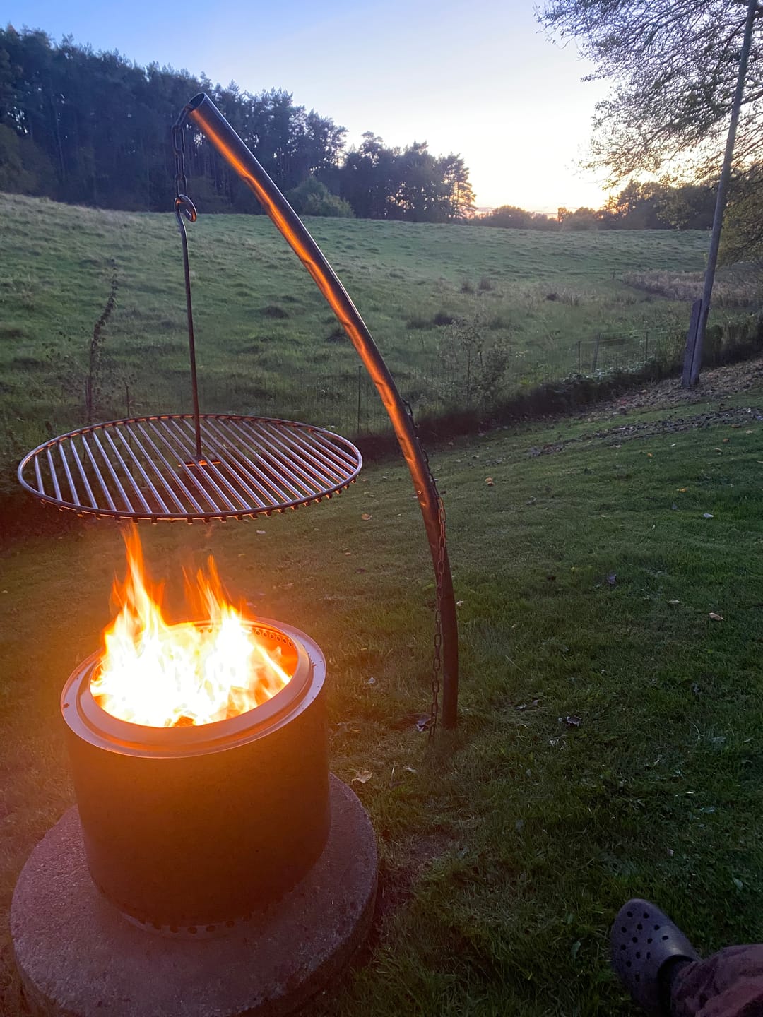 Customer photo review of Solo Stove Bonfire 2.0 + Stativ, farven Ash