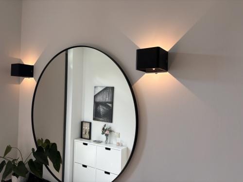 Customer photo review of CUBE™ Wall lamp | Rechareable