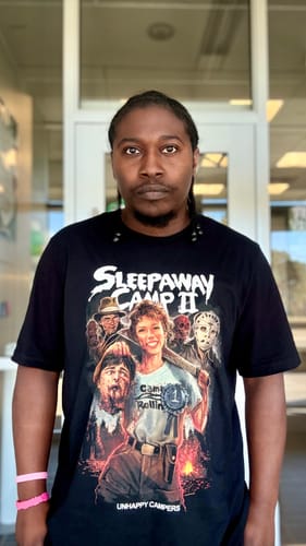Customer photo review of Sleepaway Camp II: Unhappy Campers T-Shirt