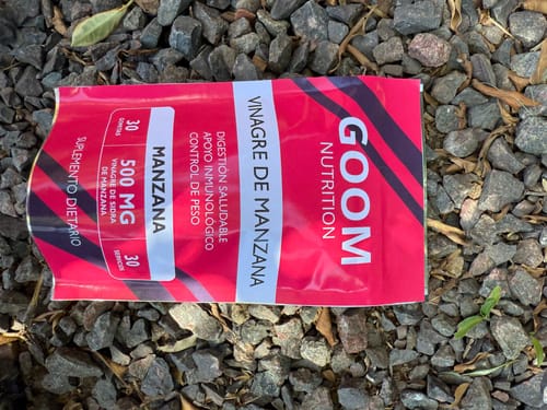 Customer photo review of Gomitas Vinagre de Sidra de Manzana | Menos Hinchazón, Más Confianza